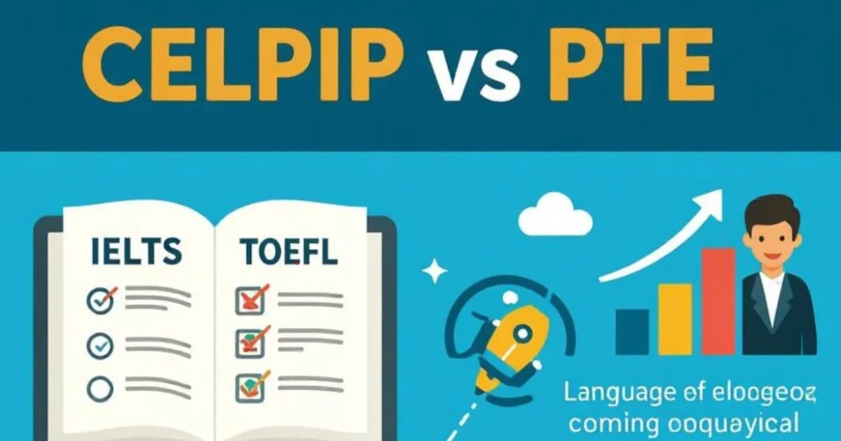 English Language Test: IELTS vs TOEFL vs CELPIP vs PTE