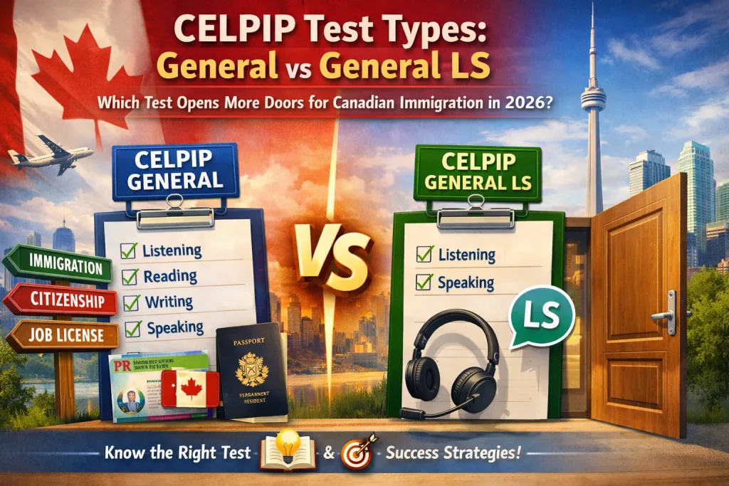 celpip test types