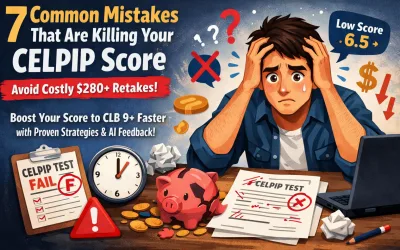 7 Common Mistakes That Are Killing Your CELPIP Score