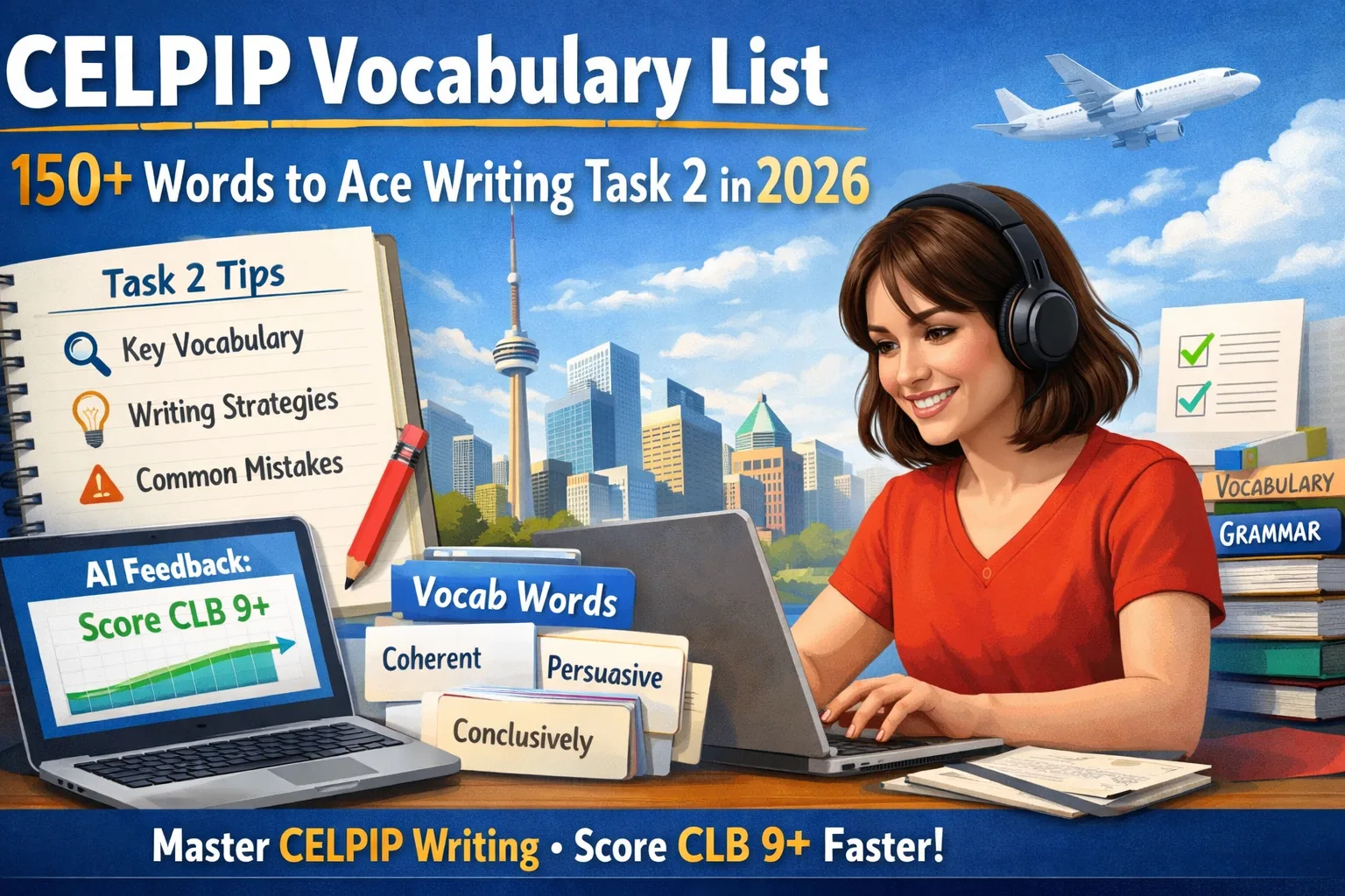 Must-Know CELPIP Vocabulary for the Writing Task