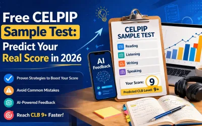 Free CELPIP Sample Test: Predict Your Real Score in 2026